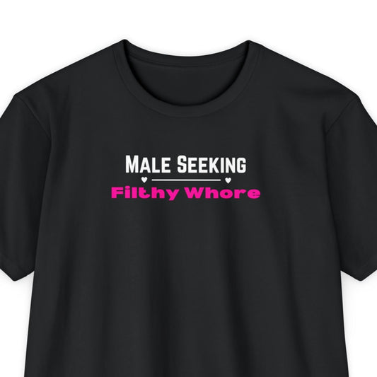 Male Seeking Filthy Whore