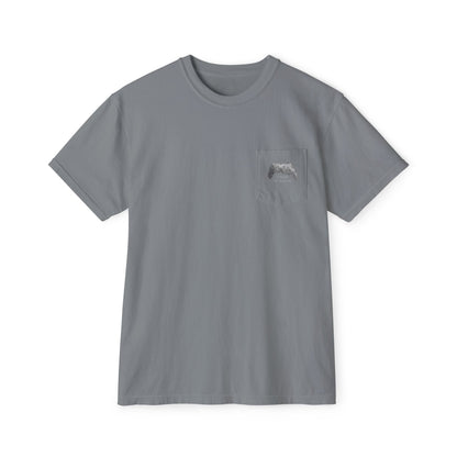 The Wade Mustache (Pocket Shirt)