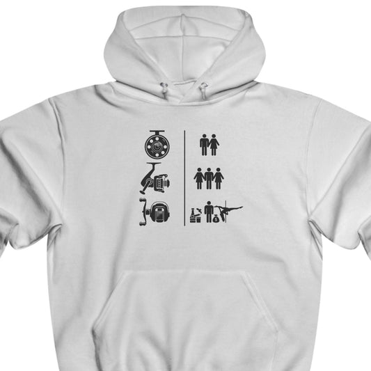 Angler Types by Reel - Hoodie
